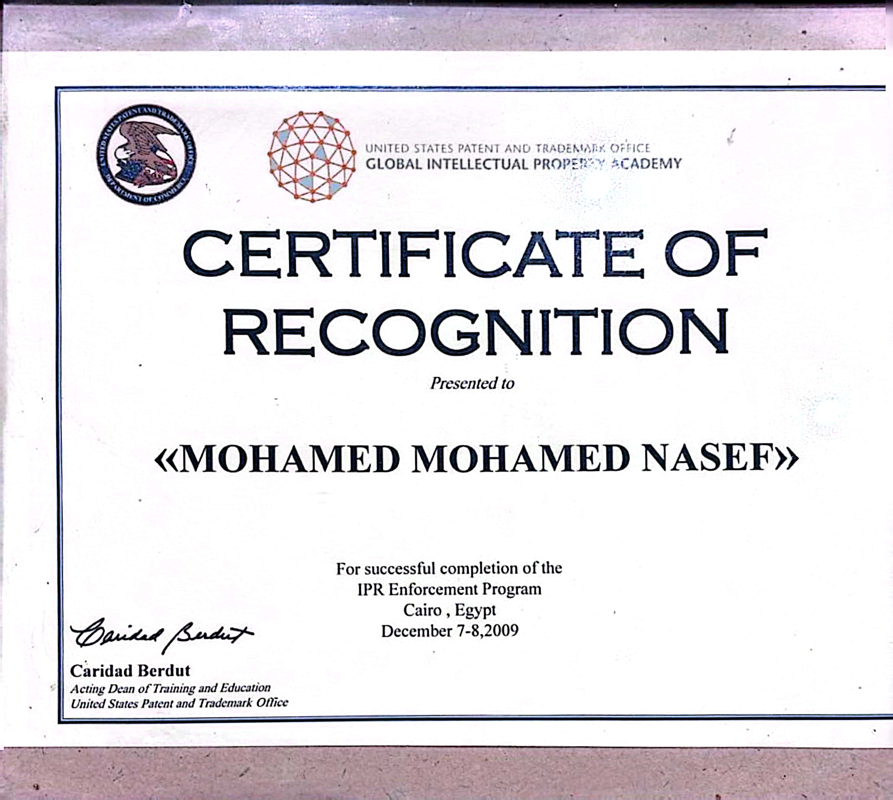 Certificate 12